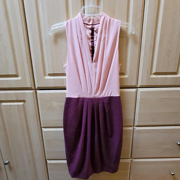 slim fit dress slacks Edith Burgundy Lace Mini Dress